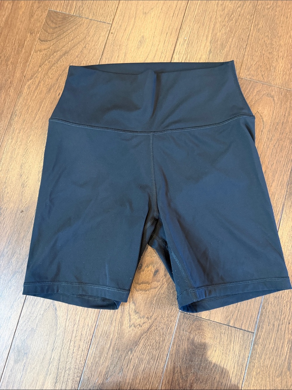 CRZ Yoga High-Waist Black Women’s Bike Shorts Size Small? - C11-529